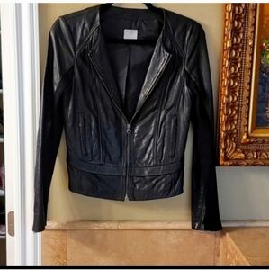 Real leather jacket size XS